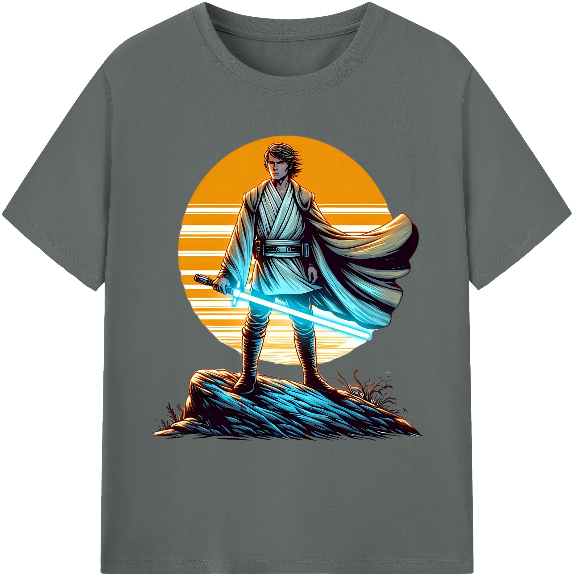 （画像用） スター・ウォーズ Star Wars 綿100％ メンズ半袖Tシャツ｜肌触りやわらか＆通気性